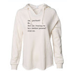 Ladies Sweater - Am I perfect?