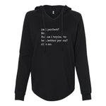 Ladies Sweater - Am I perfect?