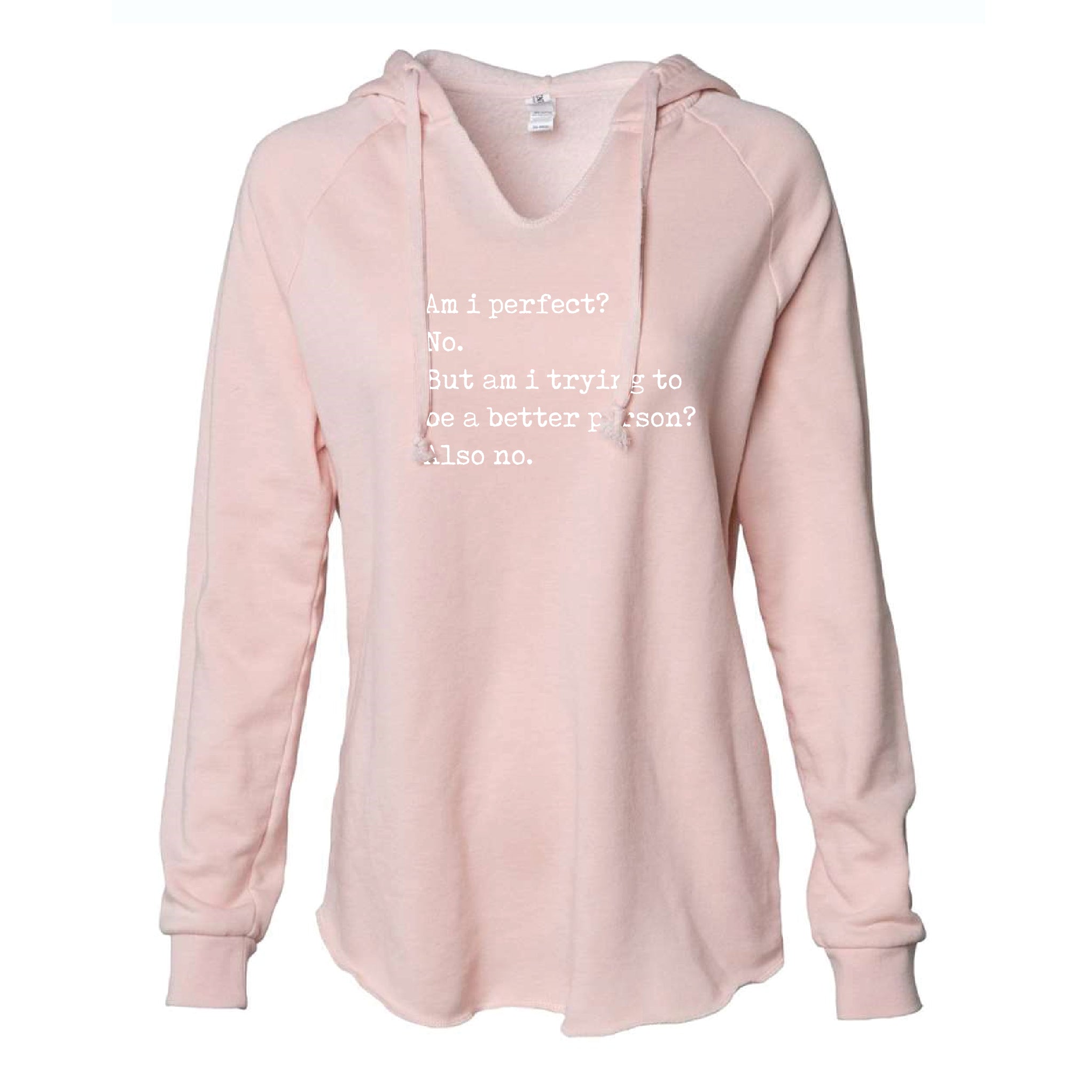 Ladies Sweater - Am I perfect?