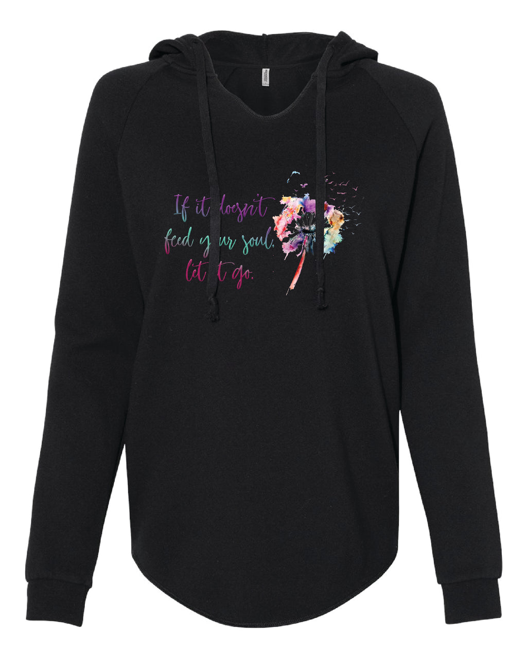 Ladies Sweater - If it doesn't feed your soul, let it go