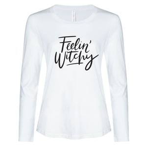 Ladies - Long Sleeve Tee Feeling Witchy