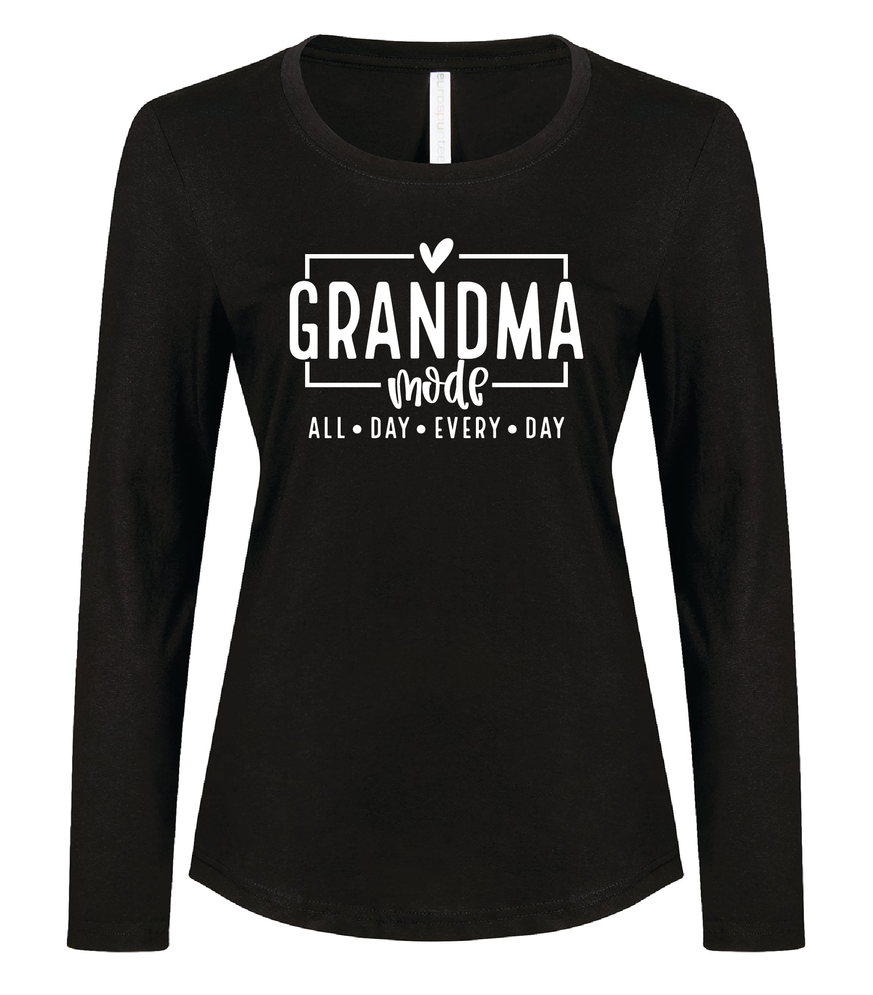 Ladies - Long Sleeve Tee Grandma Mode