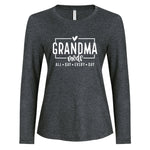 Ladies - Long Sleeve Tee Grandma Mode