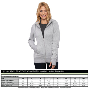 Ladies Full Zip Sweater - Hot Mess Mama