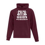 Men's Hoodie - Papa is because Grandpa is for old guys