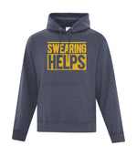 Men's Hoodie - Swearing Helps