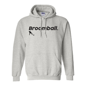 Broomball Player Hoodie Adult & Youth