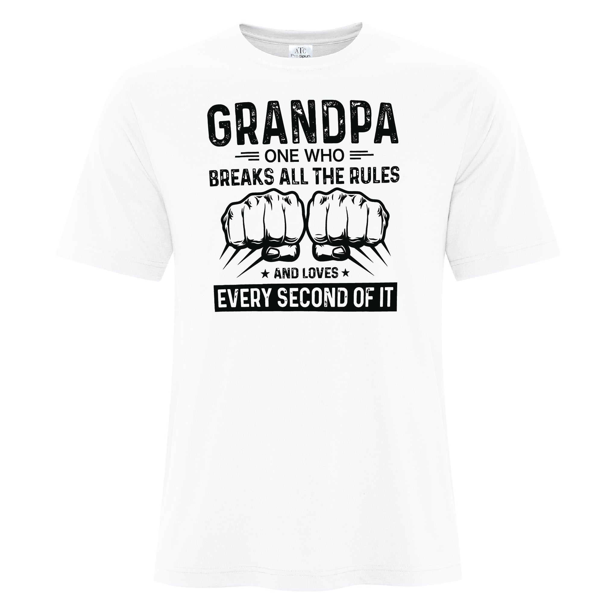 Mens - Grandpa Breaks All The Rules