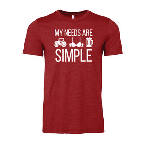 Mens - My Needs Are Simple