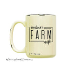 Mug - Rustic Mediocre Farm Wife