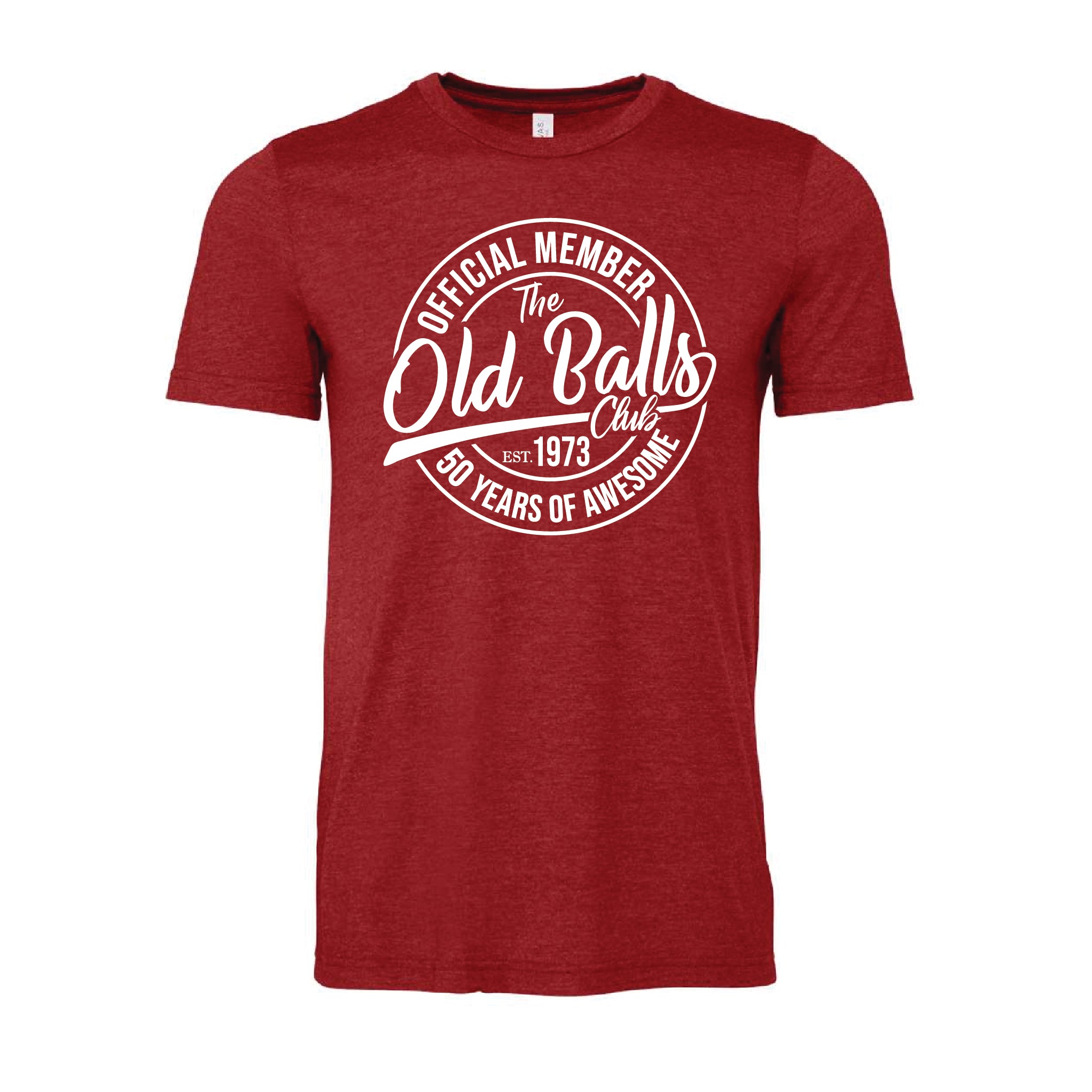 Men's - Old Balls Club, 50 Years of Awesome