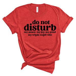 Ladies T-Shirt - Do Not Disturb