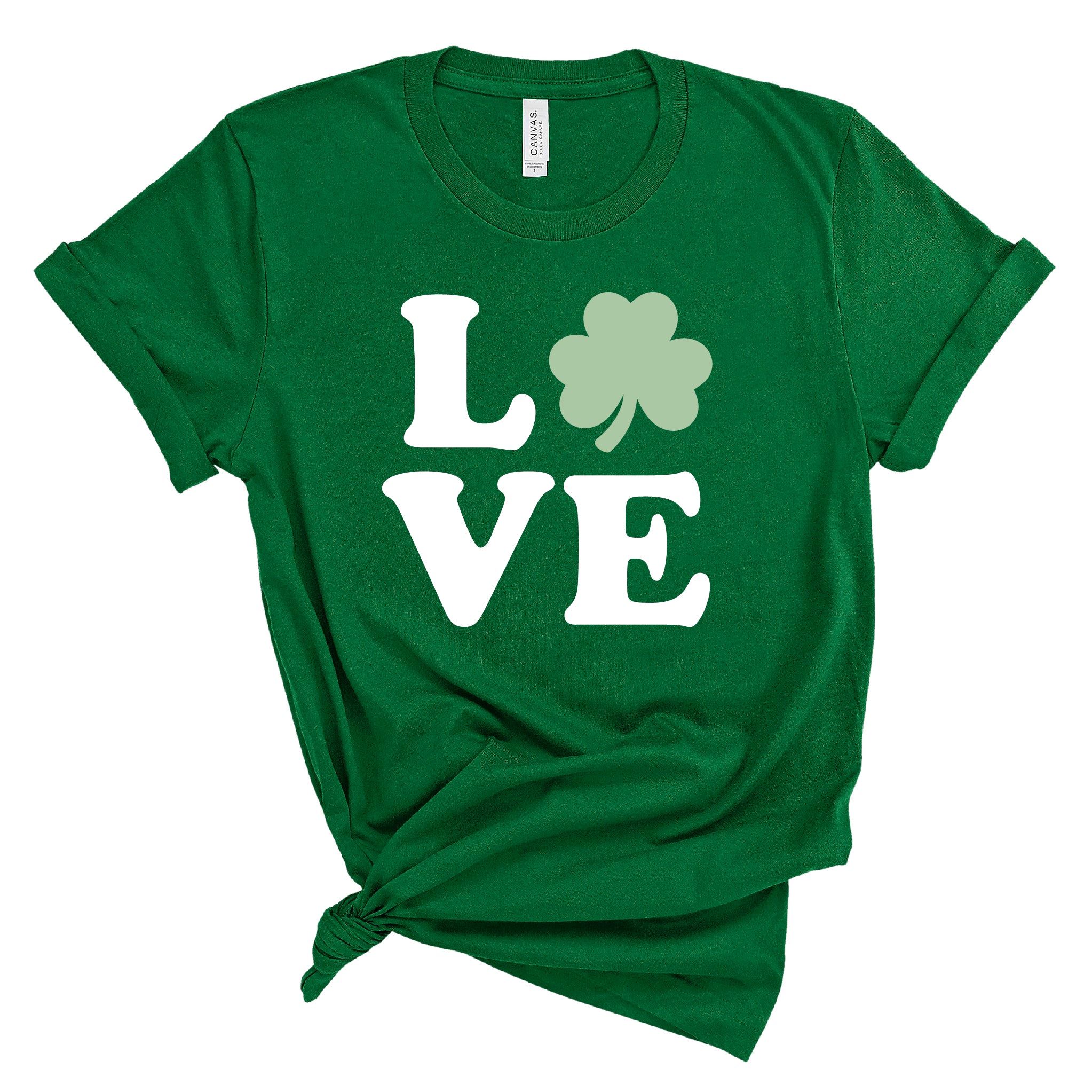 Ladies Tshirt - St.Patricks Day  Love