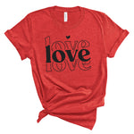 Ladies T-Shirt - LOVE