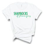 Ladies Tshirt - St.Patricks Day Shamrocks & Shenanigans