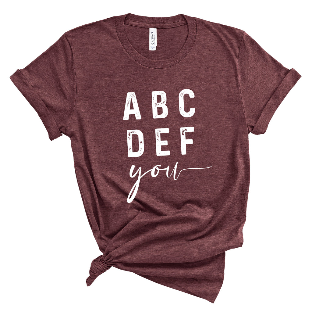 Ladies Tshirt - ABCDEF