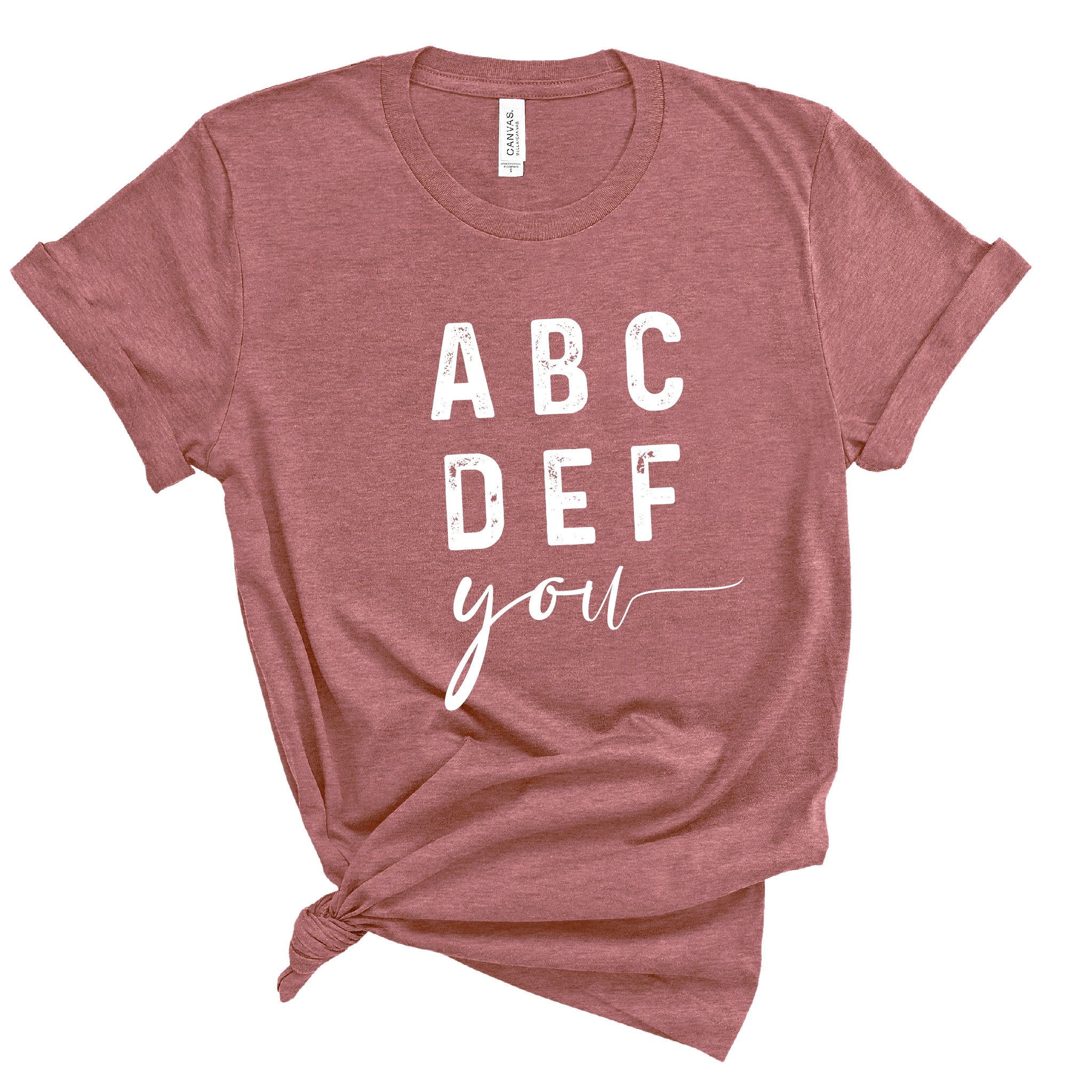 Ladies Tshirt - ABCDEF