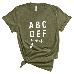 Ladies Tshirt - ABCDEF