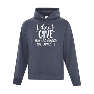 Men's Hoodie - Give you the finger