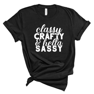 Ladies Tshirt - Classy & Crafty