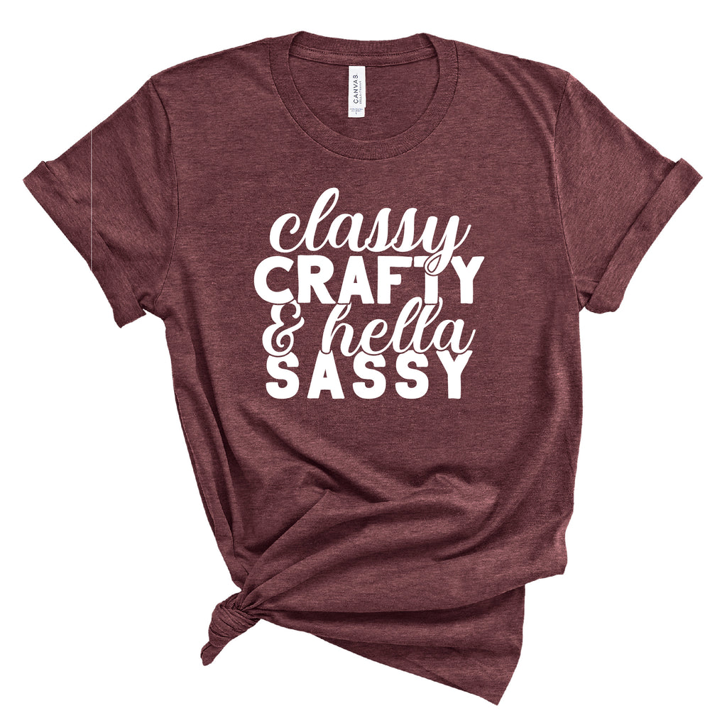 Ladies Tshirt - Classy & Crafty