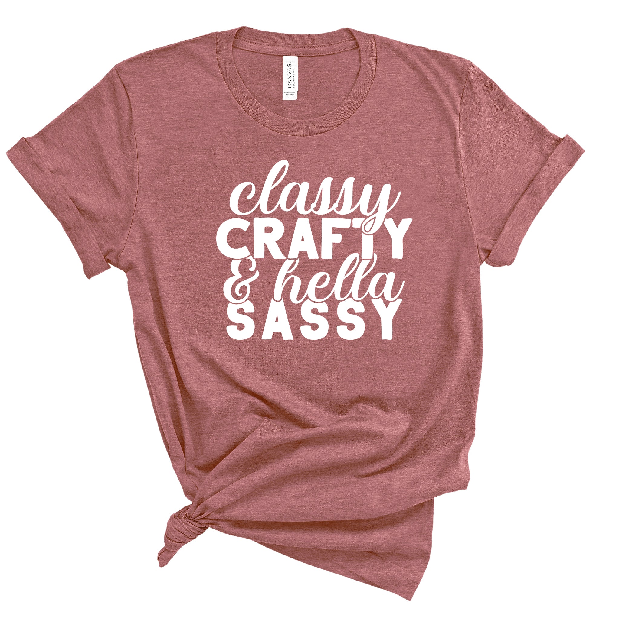 Ladies Tshirt - Classy & Crafty