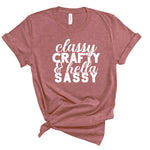 Ladies Tshirt - Classy & Crafty