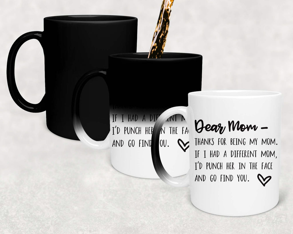 Colour Changing Mug - Dear Mom