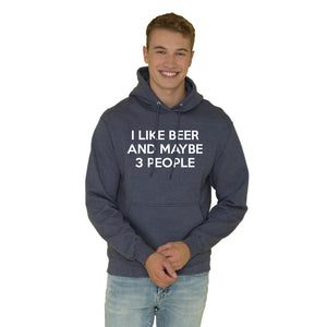 Men's Hoodie - Like three other people