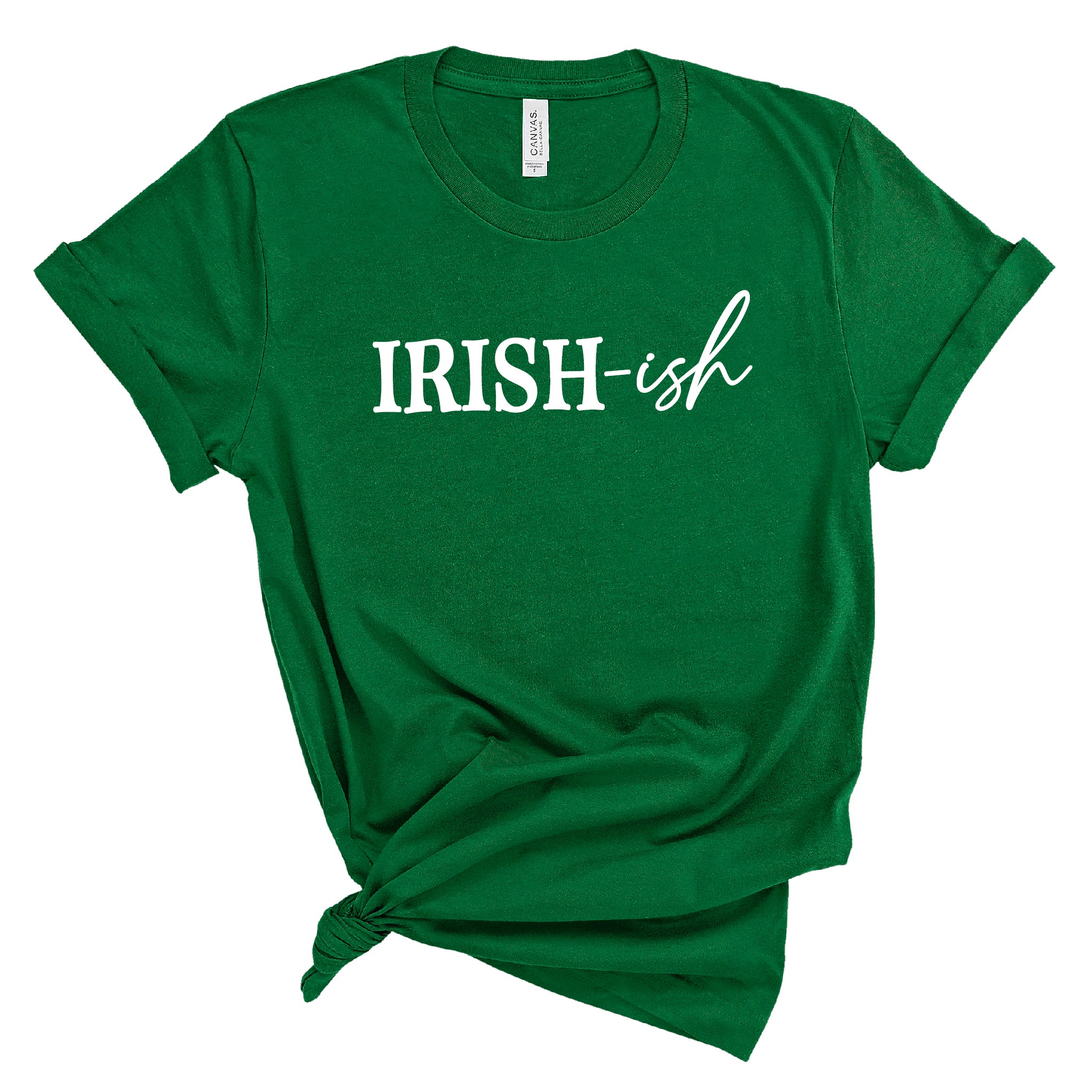 Ladies Tshirt - St.Patricks Day Irish-ish