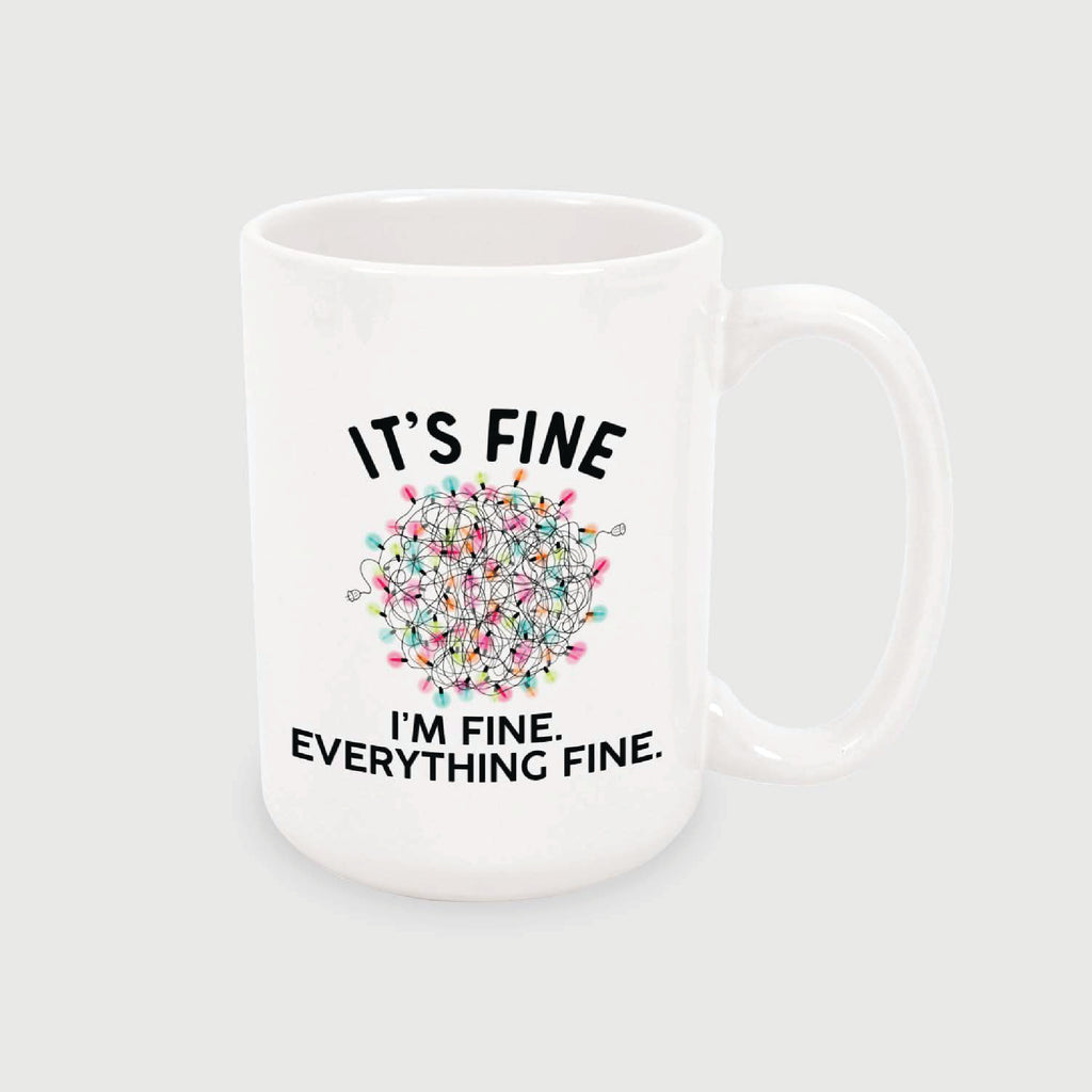 Mug - Christmas Lights I'm Fine, Its Fine