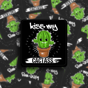 Sticker - Kiss my Cactass