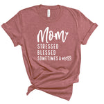 Ladies Tshirt - Mom Stressed