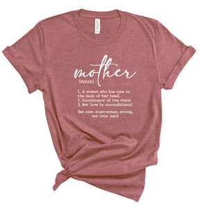 Ladies T-Shirt - Mother Definition