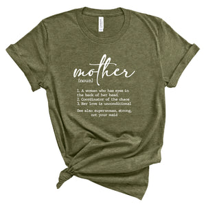 Ladies T-Shirt - Mother Definition