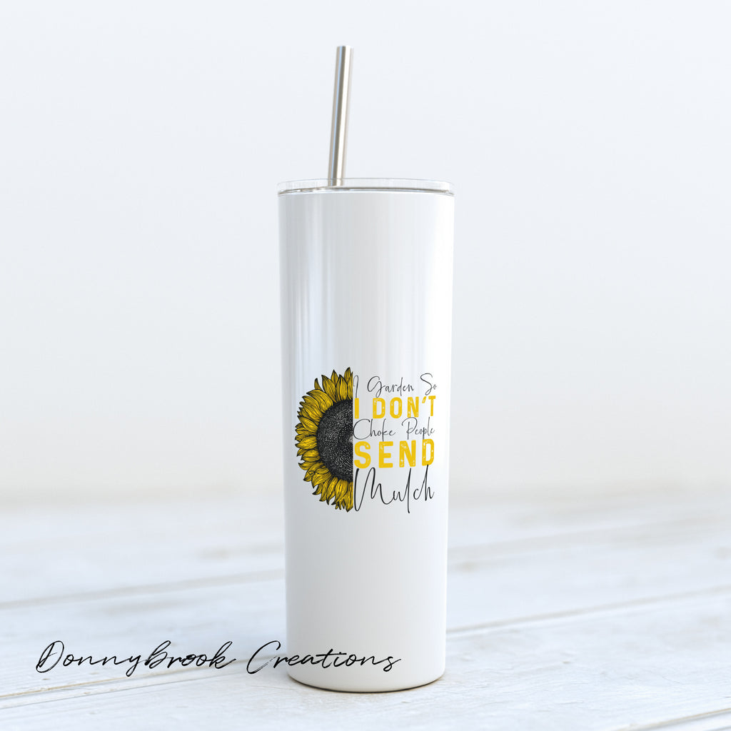 20 Ounce Tumbler - I garden