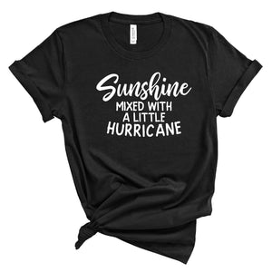 Ladies Tshirt - Sunshine mixed with a little hurricane