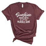 Ladies Tshirt - Sunshine mixed with a little hurricane