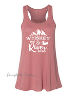 Racer Back Tank - Whiskey Bound and River Bent