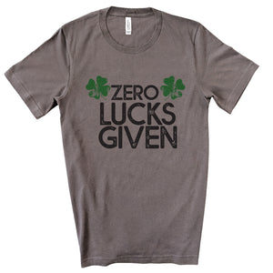 Mens - St.Patricks Day Zero Lucks Given